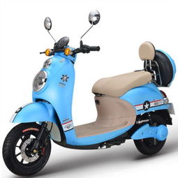 雅迪電動車 mk 米迪60啞光珍珠天藍 亞光黑 前碟后鼓 電動車產(chǎn)品圖片1 it168